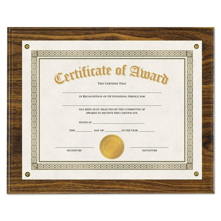 - Award Plaque, 13 1/3