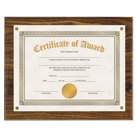 UPC 087547768266 product image for Universal Office Products UNV76826 Award Plaque, 13 1/3