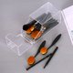 thumbnail image 3 of Acrílico transparente A prueba de polvo Maquillaje Cepillo MABOTO Organizador, 3 of 7