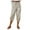 Light Gray, variant on Women Elastic High Waisted Loose Tapered Harem Pants with Pockets Casual Cropped Trouser Tan Dress Pants for Women Womens Pants Womens Pants Straight Leg Womens Cargo Pants Womens Crop Pants