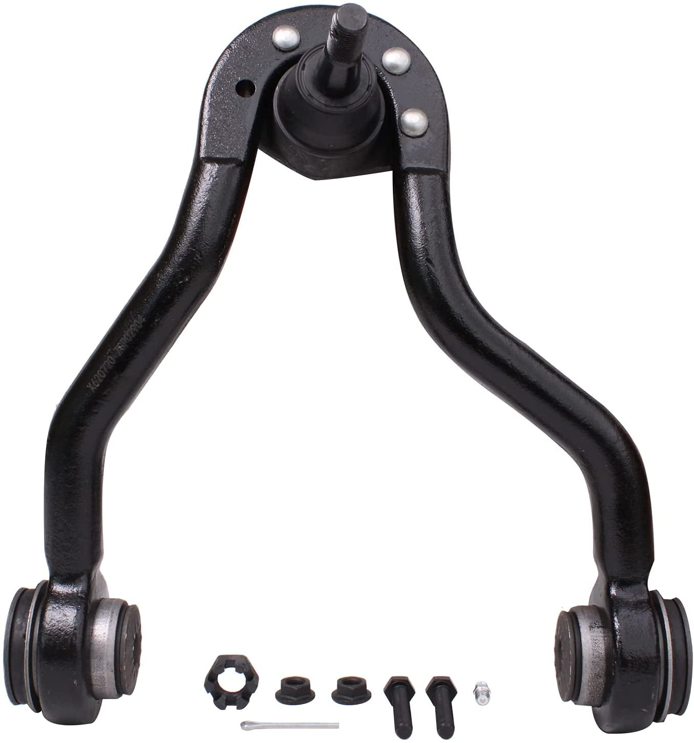 Detroit Axle - Front Upper Control Arms for 4WD Chevy GMC K1500 K2500 Suburban Tahoe Yukon Safari Astro Blazer Cadillac Escalade 2pc Upper Control Arms w/Ball Joints Assembly Set Replacement