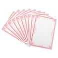 thumbnail image 1 of FESTFENDS 10 Feuilles de Papier de Certificat de Réalisation pour Reconnaissance des Employés Rouge A4, 1 of 8