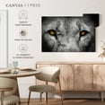 thumbnail image 5 of Elephant Stock Lion Eyes Pop Wall Art - Horizontal Canvas Wall Art - Living Room Wall Decor - Animal Canvas - Gray And Orange Decor - 12" x 8", 5 of 8