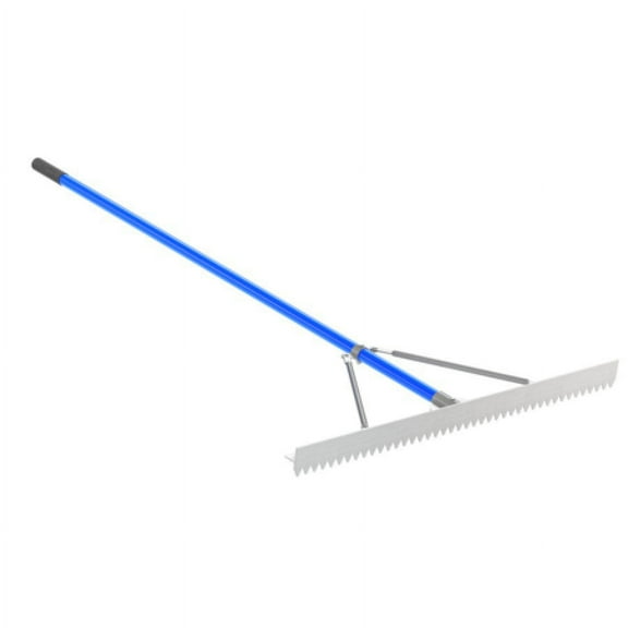 BON TOOL 12-226 Bon 12-226 Base Rake, 42", 6 Foot Snap Handle