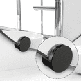 thumbnail image 2 of 4 Pcs Mirror Mounting Hardware Frameless Adjustable Holders Clips Fixing Mirror Hanging Kit with Duty Screws Anchors, 2 of 6