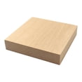 thumbnail image 2 of Bloques de tallado de madera de tilo natural sin terminar para manualidades creativas y carpintería 10 cm x 10 cm x 2 cm, 2 of 8