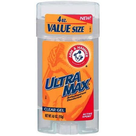Church & Dwight Arm & Hammer Ultra Max Antiperspirant Deodorant, 4 oz