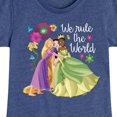 thumbnail image 3 of Disney Princess - We Rule The World - Toddler And Youth Girls Short Sleeve Graphic T-Shirt, 3 of 5