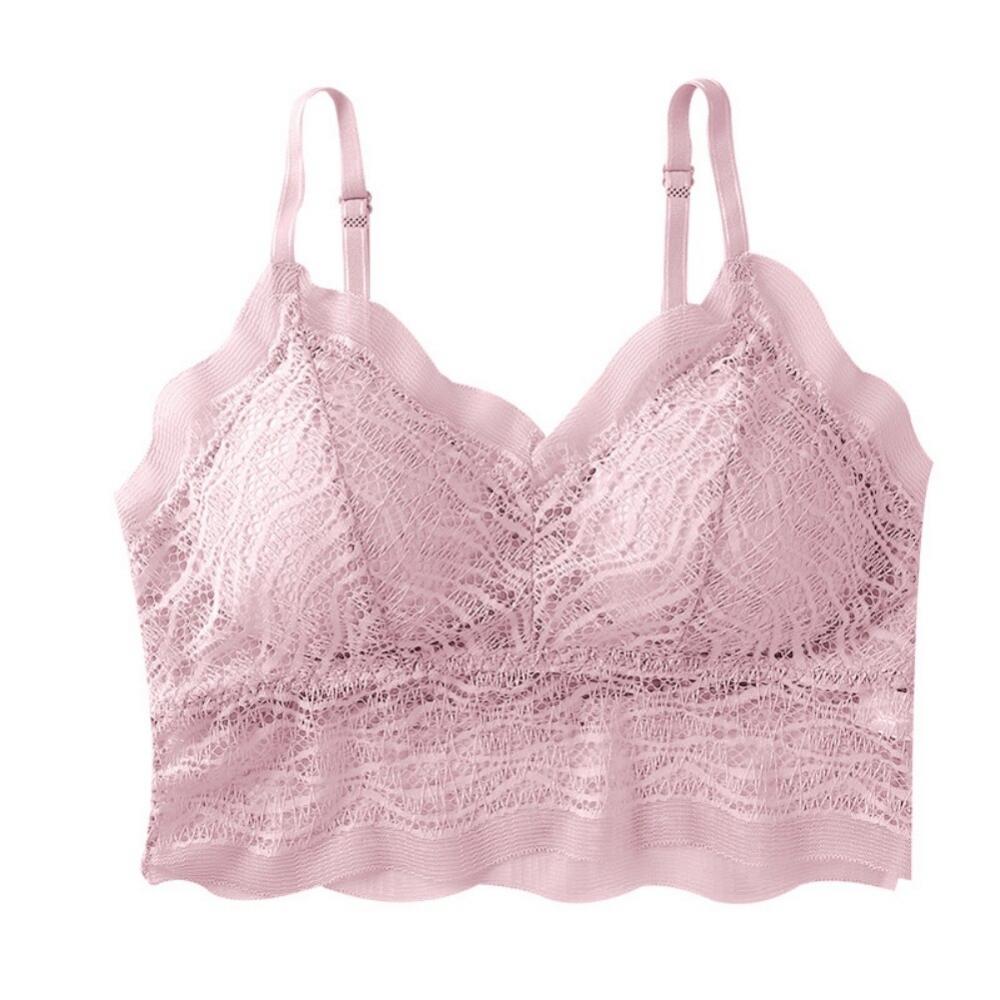 Next Women`s Bra Non Wire Pink Bralet Size 8,12
