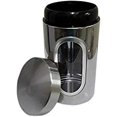 thumbnail image 1 of SynSpiritStore Side Window Click Lock Stainless Steel Canister, 1 of 1