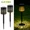 Peony Style, variant on Solar Light Outdoor Garden Patio Pathway Landscape Lights Yard Driveway Lawn Walkway Decoration, Solar Lantern Waterproof Outside Path Hanging Sidewalk Courtyard, 2PCS