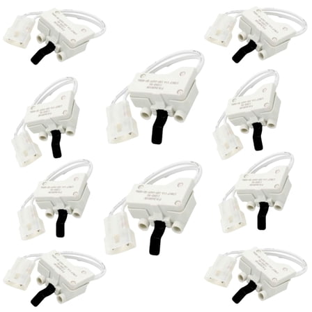 Scaroo 3406109 Dryer Door Switch Compatible with Whirlpool 3405100 10-Pack