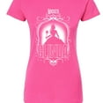 thumbnail image 3 of Wicked - Glinda Silhouette - Juniors Fitted Graphic T-Shirt, 3 of 5