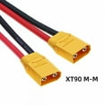 thumbnail image 2 of FVH XT90 Male to Male 10AWG Extension Cable Connector for RC Battery Portable Power Station Solar Panel, 2 of 8