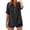 Black, variant on Button up Blouse for Women Tunic Top Women Button Shirt Women Half Tee Tie Shirts for Women No Shirt Women Three Quarter Sleeve Tops for Women Long Sleeve Knit Womens Relaxed T(Dark Green,M)