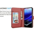 thumbnail image 5 of for Moto G Stylus 2022 5G Case, Motorola G Stylus 2022 Wallet Case, Moto G Stylus 2022 PU Leather Case, EBIZCITY Luxury Cash Credit Card Slots Holder Carrying Folio Flip Cover Kickstand & Hand Strap, 5 of 6