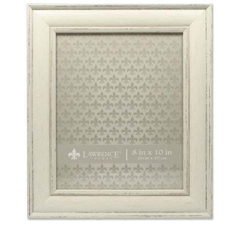 - 8x10 Weathered Ivory Picture Frame - Domed Top