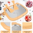 thumbnail image 2 of 1+12 Rolled Ice Maker Machine Instant Ice Maker Tray Instant Cold Plate For Making Homemade Rolled Slushies And Yogurt With 2 Scraper 10 10ml, 2 of 4