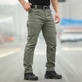 thumbnail image 6 of KeShDi Work Pants for Men Tactical Pants Dress Waterproof and Multi Pocket Outdoor Workwear Pants Army Green 2X, 6 of 9