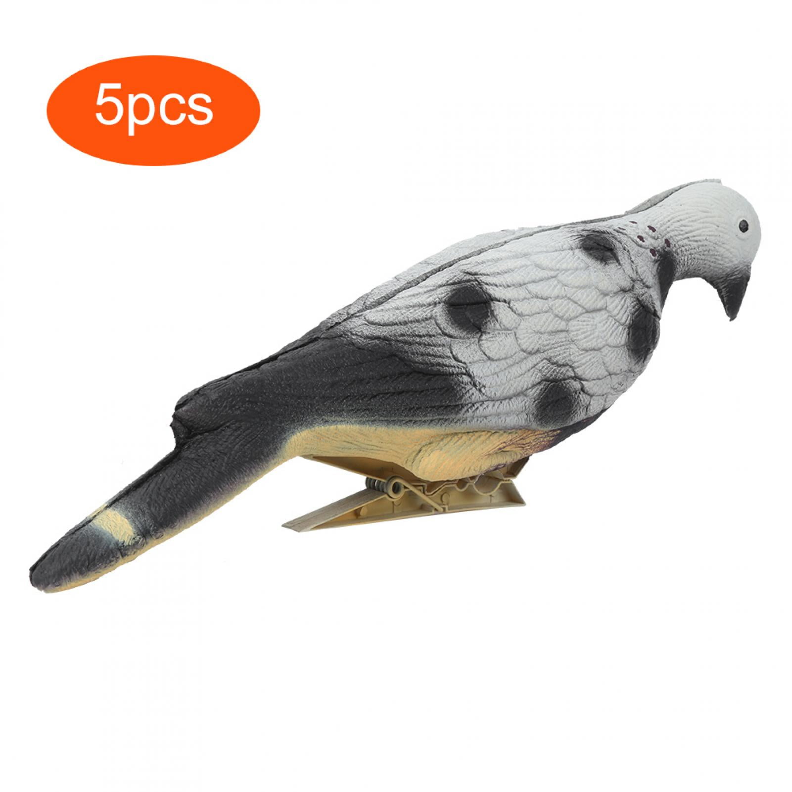 Indoor Courtyard Decoration 6pcs Archery Target 3D Animal Pigeon Decoy Archery Animal Target for Outdoor Shooting Hunting 