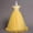 Yellow, variant on Fesfesfes Girls Sleeveless Tulle Embroidered Princess Ball Gown Dress, Flowy A-Line Pageant Maxi Gown with Layered Tulle Skirt and Ruffled Hem for Birthday Wedding Party Kids Ages 5-15 Years
