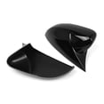 thumbnail image 5 of 2pcs Side Mirror Cover Door Wing Mirror Cover Cap Replacement for VW Polo MK6 2009-2017 6R0857537B 6R0857538B, 5 of 8