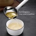 thumbnail image 3 of mmirethe Kitchen Oil Filter Spoon Stainless Steel Skimmer Spoon Cooking Oil Filter Scoop for Hot Pot, 3 of 6