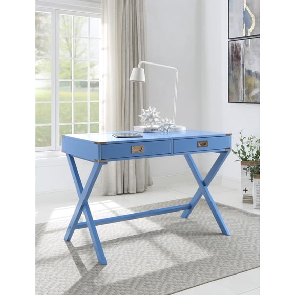 ACME Amenia Writing Desk in Blue