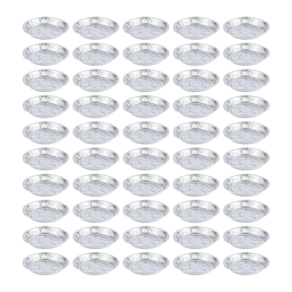 6/7 Inch Round Aluminum Foil Pan Food Foil Containers Healthy Aluminum Foil Pans, Convenient