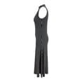 thumbnail image 2 of Vestido Midi George para Mujer, Rayado Vertical Negro Talla G, 2 of 4