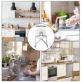 thumbnail image 4 of Hanging Organizer Stainless Steel Storage Rack Space-saving Draining Rack ; Space-saving for Kitchen Bathroom, 4 of 9