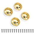 thumbnail image 4 of 4Pcs RC Wheel Hub Kit, 2.2 Inch Diameter Metal RC Car Wheel Part Compatible with AXIAL SCX10 90046 1/10 RC Car, 4 of 7