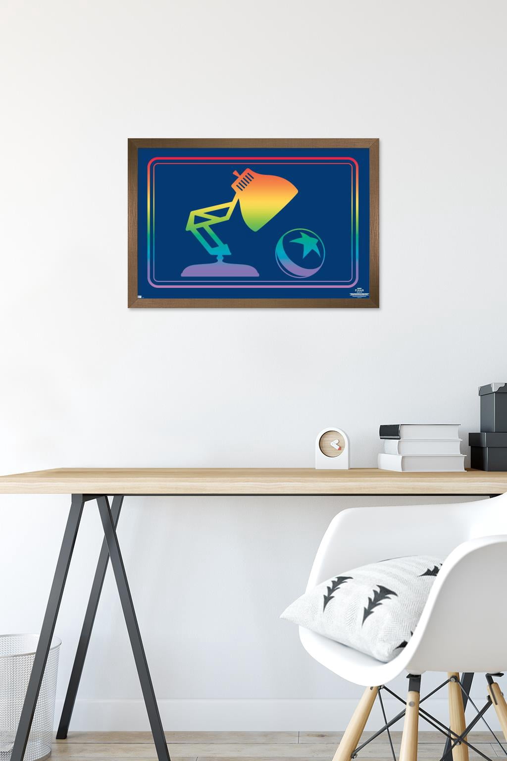 Disney Pixar - Lamp Pride Wall Poster, 14.725" x 22.375" Framed