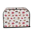thumbnail image 2 of Lsque Birthday Cake Print 2 Slice Toaster Cover , Kitchen Appliance Dustproof Protector , Toaster Protector Dustproof Kitchen Appliance Cover, 2 of 7
