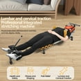 thumbnail image 7 of Aqzb Back Stretch Bench with Cervical Traction, Length Adjustable Spine Stretcher Bed with Foam Rollers, 150kg Load-capacity Lumbar Decompression Table with Cervical Traction Lumbar Stretcher, 7 of 7