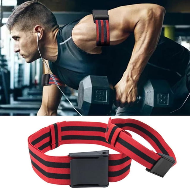 cinturón de entrenamiento 2x BFR Fitness oclusión bandas peso culturismo cinturón de restricción de flujo sanguíneo FLhrweasw Nuevo
