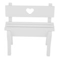 thumbnail image 1 of Mini silla de madera para decoración de casa de muñecas, modelo de banco, boda, regalo para niños, 2 uds., 1 of 8
