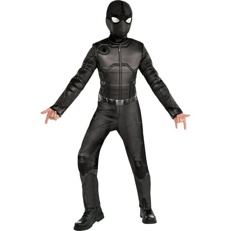 Party City Spider-Man: Far From Home Spider-Man Stealth Suit Costume for Children, Includes Mask and Goggles