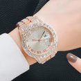 thumbnail image 1 of Luxurious Full Diamond Steel Strip Ms Quartz Analog Watch Diamond Watch, 1 of 5