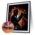 thumbnail image 2 of Kits de pintura de diamante 5D DIY Taladro redondo completo Silueta Rhinestone Arte Artesanía Hugtrwg Para estrenar, 2 of 9