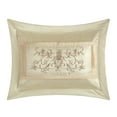 thumbnail image 2 of Lanco Storm Diamond 7-Piece Comforter Set, Beige, King, 100% Polyester & Fill, 2 of 5