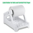 thumbnail image 2 of Support Thermique pour Imprimante d'Étiquettes, Porte-Étiquettes pour Rouleaux et Pli en Éventail, Expédition et Emballage, Étiquettes Compatibles avec les Imprimantes d'Étiquettes de Bureau Compatibles avec Barcode Express Impression d'Étiquettes Envoi Postal Étiquetage, 2 of 8