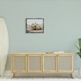 thumbnail image 2 of Stupell Summer Villa Town Palm Trees Landscape Photography Gray Floater Framed Art Print Wall Art, 2 of 6