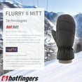 thumbnail image 5 of HOTFINGERS Flurry ll Mitt Ladies Alpine Sport Mittens, Color: Dark Heather Gray, Size: L, 5 of 5