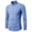 Blue, variant on Bcfgryg New Woven Long Sleeve Shirt Men's Shirt Ironing Slim Solid Color Casual Men's Wear Men's Casual Shirts