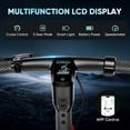 thumbnail image 6 of Electric Scooter for Adults – 8.5"/10"/12" Tires,Peak 500W-700W Motor, 15-30 Miles Range, Up to 20 MPH – Foldable Commuter Scooter for Men & Women, 6 of 9