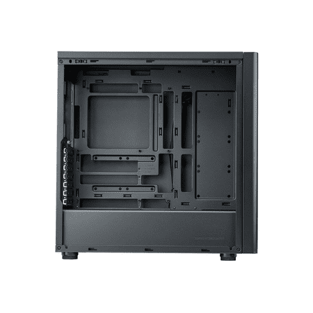 Cooler Master Elite 502 ATX High Airflow Minimalist PC Case, 410mm GPU Max, Compatible RTX 5090|RX 7090 XT, 360mm AIO Max, Type C, Tempered Glass, Triple 120mm aRGB PWM Fan, Intakes Grill