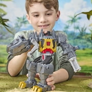 Transformers CYBERWORLD Grimlock Chomp & Battle Action Figure