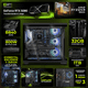 thumbnail image 3 of PC Gamer Completa IA DXT GAMING NVIDIA GeForce RTX 5080 AMD Ryzen 9 9950X 32GB DDR5 SSD 1TB Monitor Curvo 34 180Hz Sistema Liquido WIFI BT Black Productividad Profesional impulsada por IA Avanzada, 3 of 6