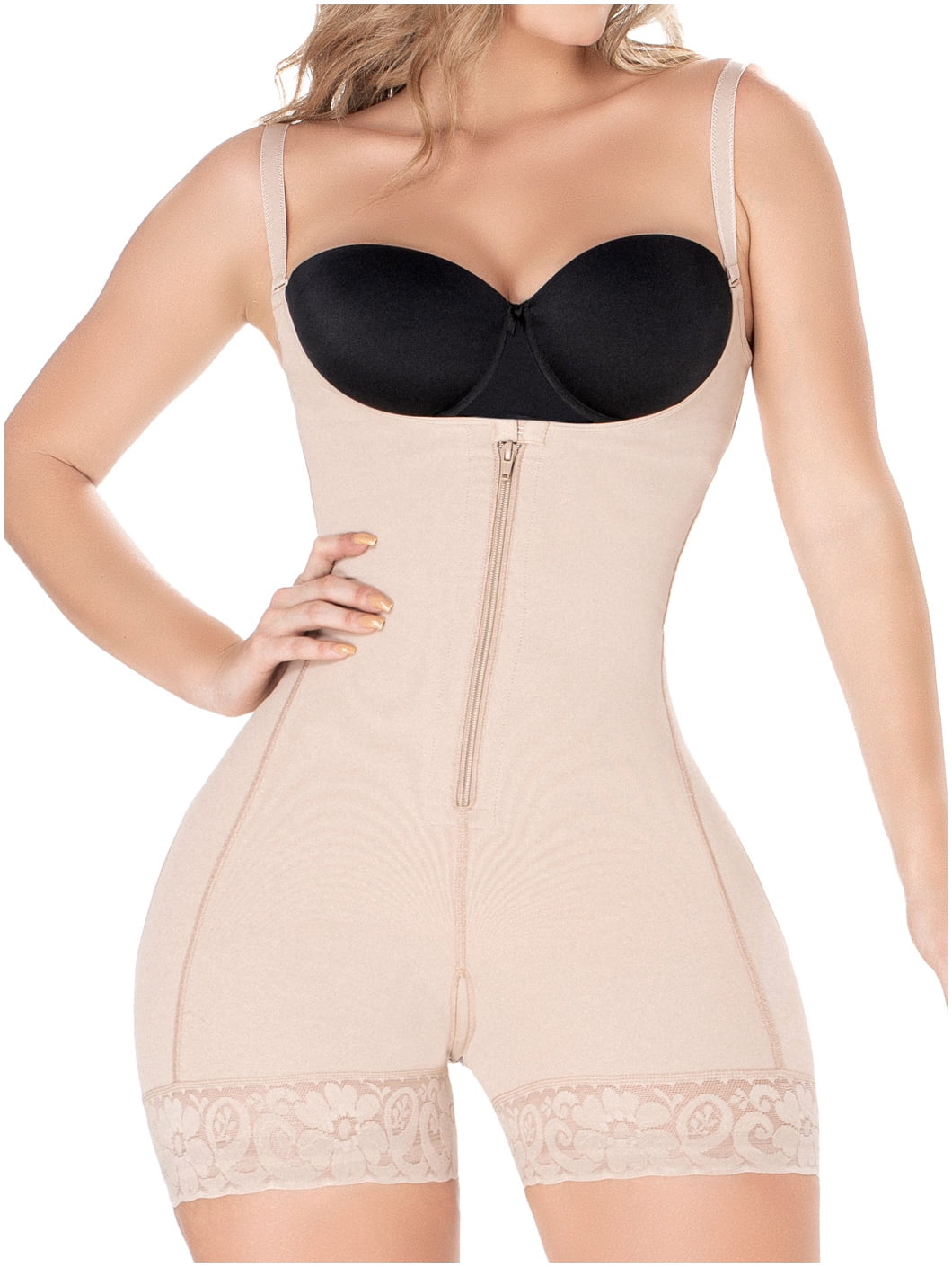 Be Shapy Fajas Colombianas Reductoras Postpartum Shapewear and After Tummy  Tuck Ab Board Combo Mocha L 